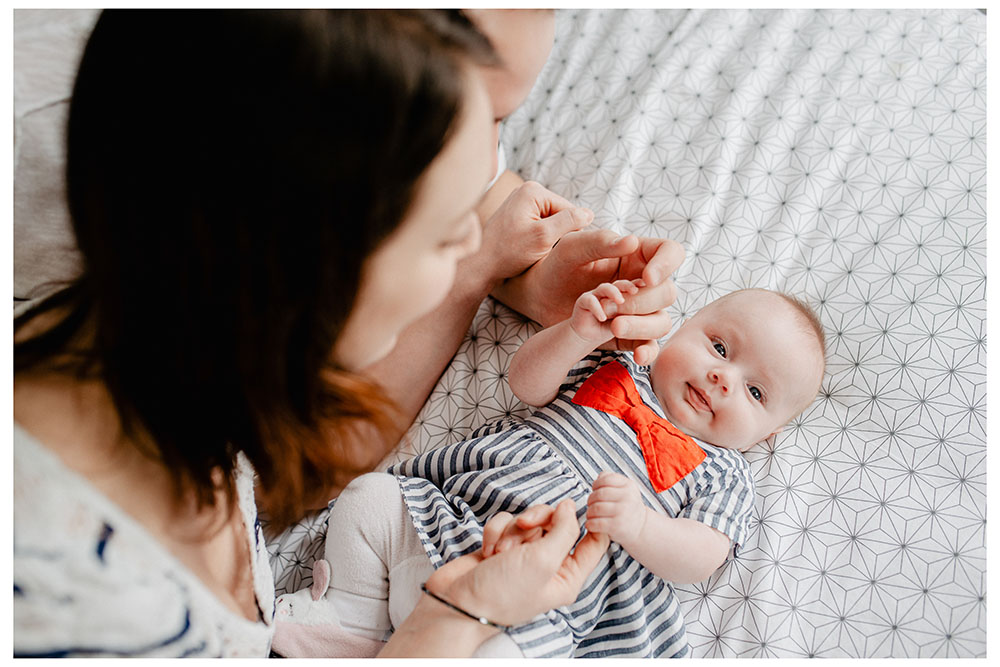 Séance bébé 3 mois à domicile - Alice - Myriam Ravoni Photographe