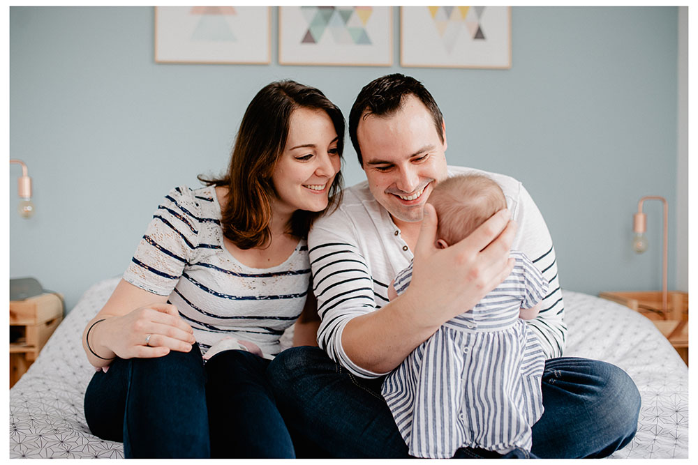 Séance bébé 3 mois à domicile - Alice - Myriam Ravoni Photographe Famille