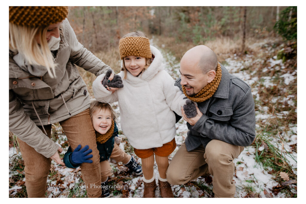 séance photo famille hiver lorraine