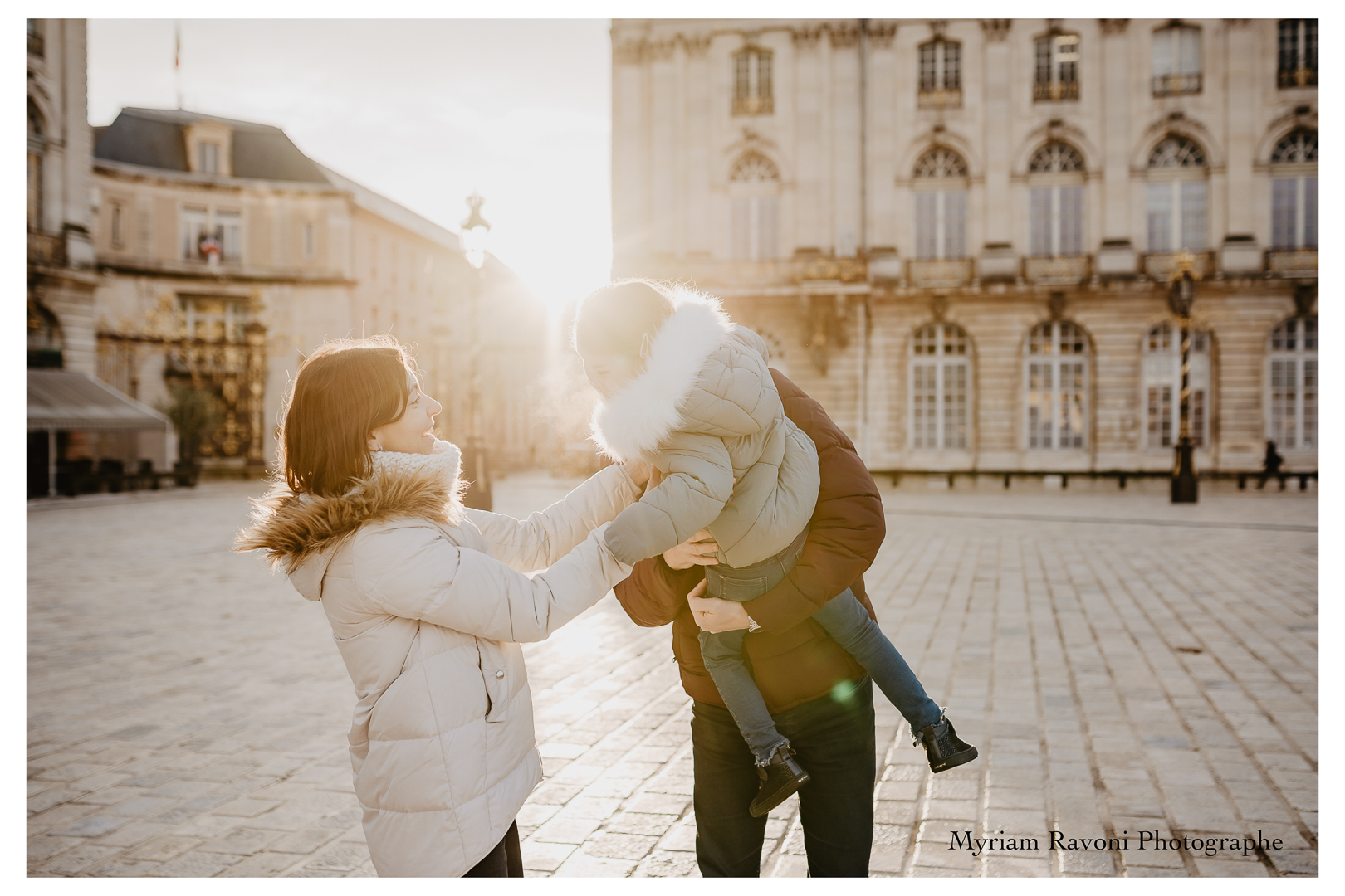 séance photo hivernale place stanislas